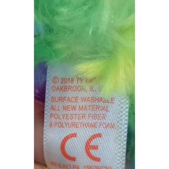 Ty Gear Collection Owen Plush Rainbow Owl Crossbody Bag - Picture 10 of 12